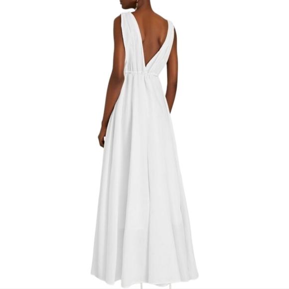 STAUD Waterfall Maxi Dress, White, Size Small, NWT - Picture 3 of 16